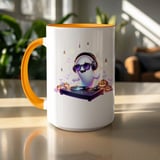Halloween Mug, Ghost DJ, Spooky Season Gift, Music Lover, Party Boo, Fun Design, Holiday Decor, Coffee Mug, Tea Mug, Cute Ghost, Gift Idea thumbnail 9