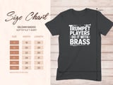 Trumpet Players Do It With Brass Graphic Tee thumbnail 14