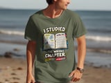 I Studied The Wrong Chapter Tee thumbnail 6