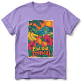 Flat Out Tropical ~ Comfort Colors Premium Tee thumbnail 6