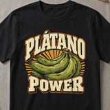 Plátano Power T-Shirt – Dominican Culture & Food Tee thumbnail 1