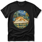No Gogh Mondays ~ Comfort Colors Premium Tee thumbnail 1