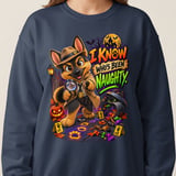 Detective Chase the Dog Halloween Sweatshirt thumbnail 14