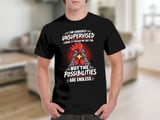 Currently Unsupervised Rooster Tee thumbnail 6