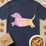 Rescue Is My Favorite Breed Tee thumbnail 3