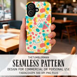 Digital Pattern Bundle, Abstract Shapes, Fun Design, Digital Paper Pack, Seamless Pattern, Commercial Use, Printable Art, Colorful Digital thumbnail 6