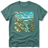 Gogh New River Gorge ~ Comfort Colors Premium Tee thumbnail 8