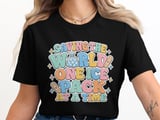 School Nurse T-Shirt: World Ice Pack Design, Retro Font, Medical Humor thumbnail 8