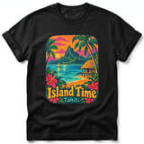 Island Time ~ Comfort Colors Premium Tee thumbnail 1