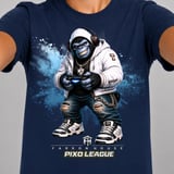 Gorilla Gamer Shirt for Boys, Funny Virtual Reality Gaming Tee, Kids Birthday Gift, Pixo League by Farron House thumbnail 11