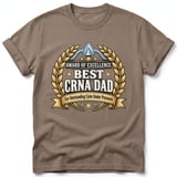 Best CRNA Dad Tee thumbnail 6