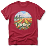 Tulip Rows ~ Comfort Colors Premium Tee thumbnail 2