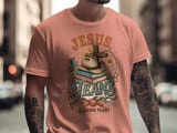 Jesus Jeans & Lesson Plans Teacher T-Shirt | Christian Western Educator Gift Tee | Faith-Inspired Retro Boho Teacher Appreciation Shirt thumbnail 13