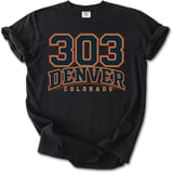 303 Denver Colorado Tee thumbnail 12