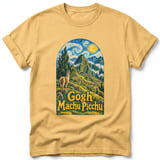 Gogh Machu Picchu ~ Comfort Colors Premium Tee thumbnail 7