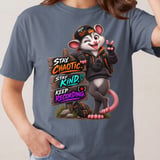 Stay Chaotic Parker the Possum Tee thumbnail 7