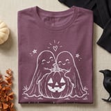 Ghost Hugs and Pumpkin Kisses Tee thumbnail 12