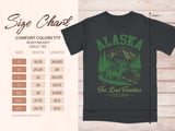 Alaska The Last Frontier Moose Graphic Tee thumbnail 7