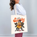 Tis The Season To Be Spooky Tote Bag thumbnail 4