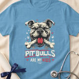 Pitbulls Are My Kids Tee | Pit Bull Mom Shirt | Pittie Lover Gift | Dog Mom Apparel thumbnail 8