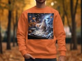 Halloween Ghost Baker T-Shirts, Funny Spooky Tee, Baking Cookies Shirt, Halloween Kitchen Scene T Shirt, Cute Halloween Costume Shirts thumbnail 2