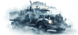 Vintage Truck 40oz Tumbler Wrap Digital Design, Retro Big Rig Sublimation File for Men, Trucker Gift PNG Wrap thumbnail 13