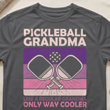 Pickleball Sport-Tek Performance Tee, Pickleball Grandma Like A Regular Grandma Only Way Cooler, Court Apparel thumbnail 8