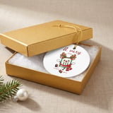 Mahjong Christmas Ornament 2026, Cute Mahjong Reindeer Holiday Tree Decor, Game Night Player Keepsake, Festive Mahjong Tile Lover Gift thumbnail 7