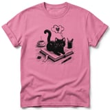 Bookish Black Cat Tee thumbnail 27