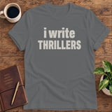 I Write Thrillers Softstyle Tee thumbnail 3