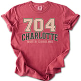704 Charlotte North Carolina Tee thumbnail 10