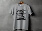 Cheaper Than A Therapist | Bike Shirt thumbnail 3