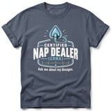 Certified Nap Dealer CRNA Tee thumbnail 3