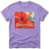 Hibiscus Hello ~ Comfort Colors Premium Tee thumbnail 6