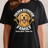 Golden Retriever Family Tee thumbnail 9
