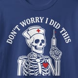 Did This On A Mannequin Nurse Tee thumbnail 6