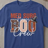 Med Surg Nurse Boo Crew Tee thumbnail 4