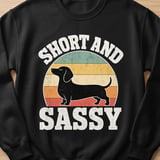 Short And Sassy Dachshund Tee thumbnail 5