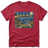 Gogh No Alarm ~ Comfort Colors Premium Tee thumbnail 2