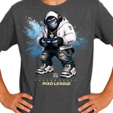 Gorilla Gamer Shirt for Toddler, Funny Virtual Reality Gaming Tee, Kids Birthday Gift, Pixo League by Farron House thumbnail 5