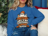 Emotional Support Human Ghost Tee or Sweatshirt thumbnail 16