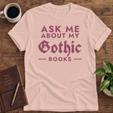 Ask Me About My Gothic Books Softstyle Tee thumbnail 10