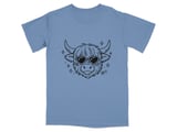 Heart Eyes Highland Cow Graphic T-Shirt thumbnail 6