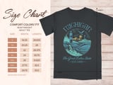 Michigan Great Lakes State Lighthouse Graphic Tee thumbnail 7