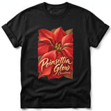 Poinsettia Glow ~ Comfort Colors Premium Tee thumbnail 1