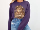 Autumn Cat Cowboy Tee or Sweatshirt thumbnail 17