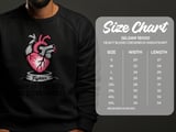 Cancer fighting t-shirt, Anatomical Heart, Strength, Fighter, Made of Strength, Stubbornness, Graphic Tee, Gift for Him, Inspirational T thumbnail 6