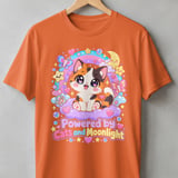 Powered by Cats and Moonlight Tee thumbnail 3