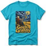 Gogh Granny ~ Comfort Colors Premium Tee thumbnail 5