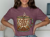 Cozy Cup Western Coffee Tee thumbnail 3